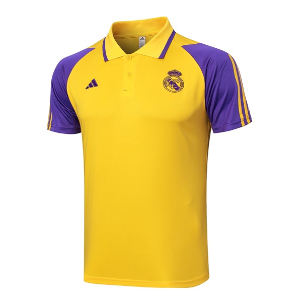 Polo Real Madrid 2024 2025 Amarillo Purpura